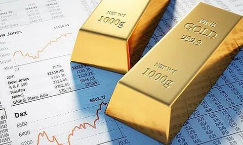Giá vàng châu Á chiều 14/10 gần mức cao nhất trong một tháng